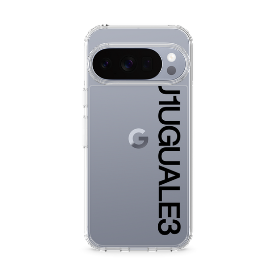 スリムプロテクションケース［ 1PIU1UGUALE3 - Logo - Black ］
