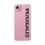 スリムプロテクションケース［ 1PIU1UGUALE3 - Logo - Black ］