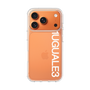 スリムプロテクションケース［ 1PIU1UGUALE3 - Logo - White ］