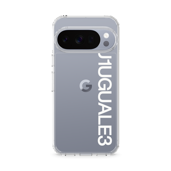スリムプロテクションケース［ 1PIU1UGUALE3 - Logo - White ］