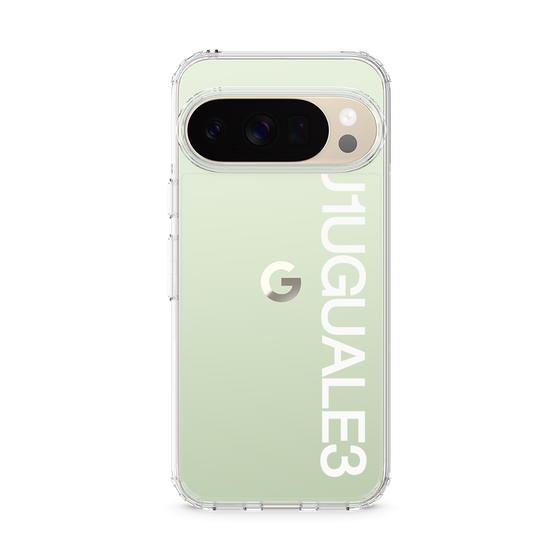 スリムプロテクションケース［ 1PIU1UGUALE3 - Logo - White ］