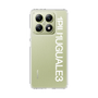 スリムプロテクションケース［ 1PIU1UGUALE3 - Logo - White ］