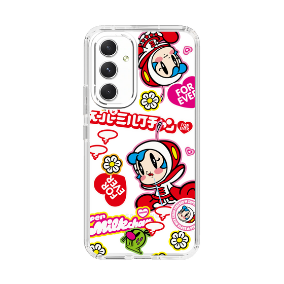 スリムプロテクションケース［ スーパーミルクチャンFOREVER♥ - ロゴ＆キャラ ］