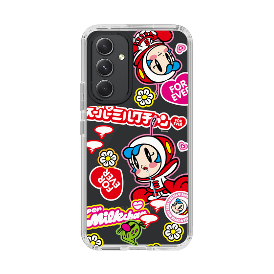 スリムプロテクションケース［ スーパーミルクチャンFOREVER♥ - ロゴ＆キャラ ］