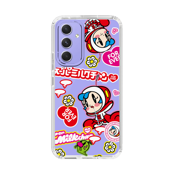 スリムプロテクションケース［ スーパーミルクチャンFOREVER♥ - ロゴ＆キャラ ］