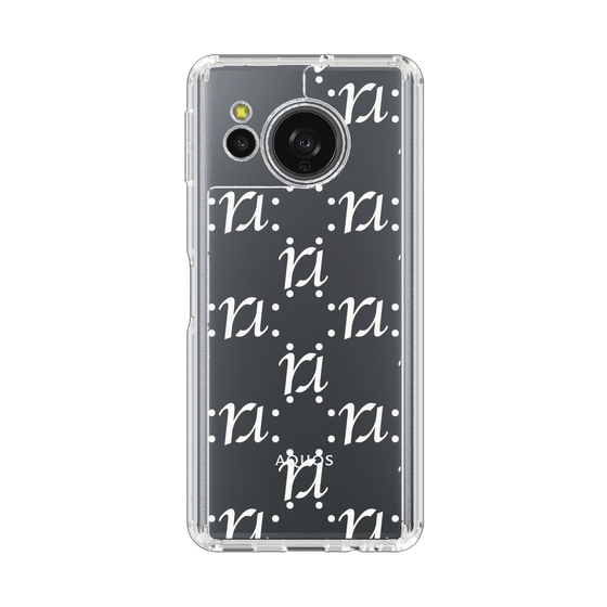 スリムプロテクションケース［ RESEXXY - モノグラム - White ］