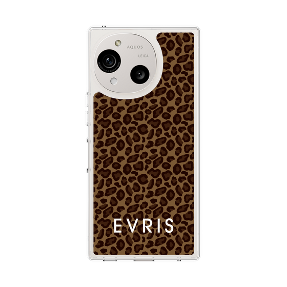 スリムプロテクションケース［ EVRIS - レオパード ］