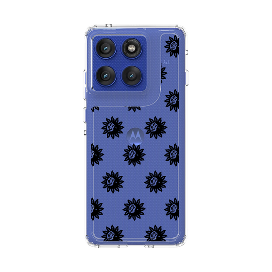 スリムプロテクションケース［ EVRIS - サニーモチーフ - Black ］