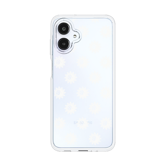 スリムプロテクションケース［ EVRIS - サニーモチーフ - White ］