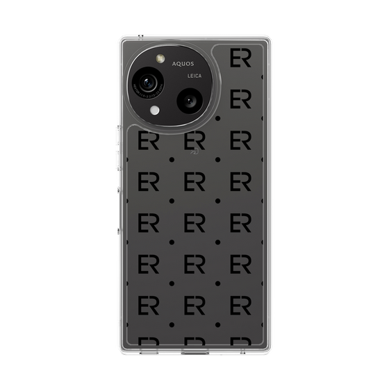 スリムプロテクションケース［ EVRIS - モノグラム - Black ］