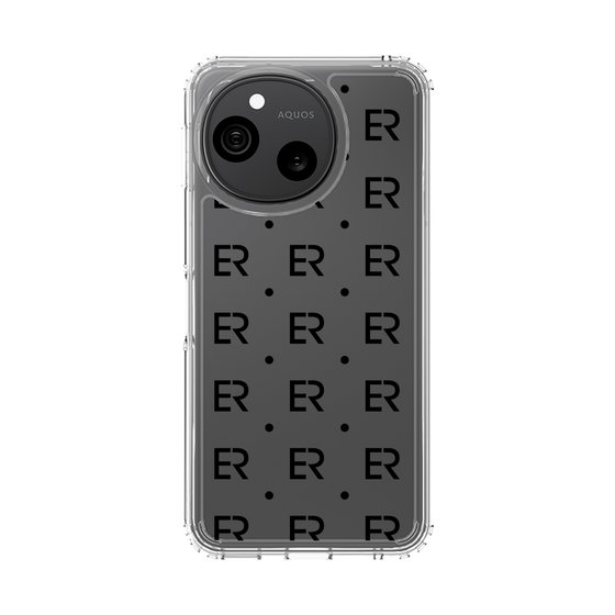 スリムプロテクションケース［ EVRIS - モノグラム - Black ］