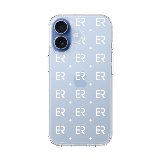 スリムプロテクションケース［ EVRIS - モノグラム - White ］
