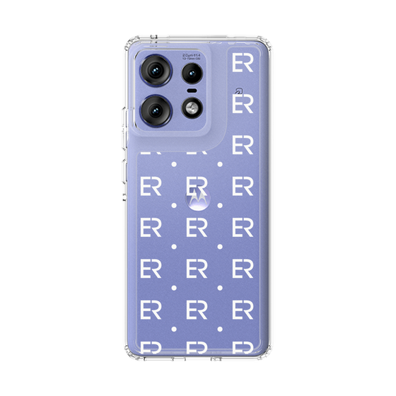 スリムプロテクションケース［ EVRIS - モノグラム - White ］