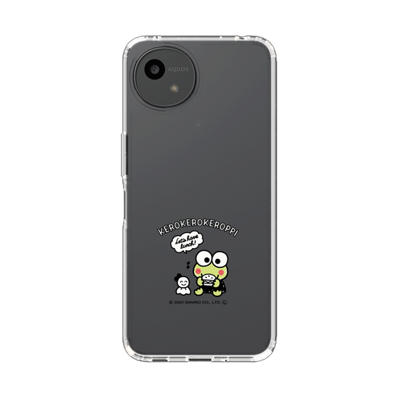 スリムプロテクションケース［ けろけろけろっぴ - おさんぽでランチ ］