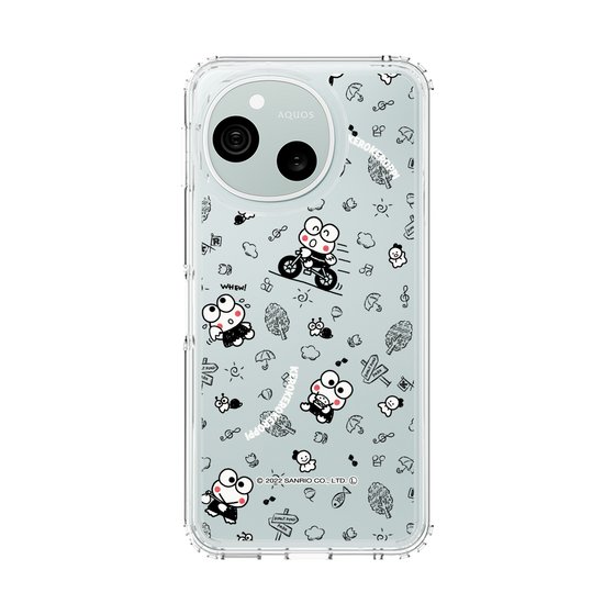 スリムプロテクションケース［ けろけろけろっぴ - 楽しいおさんぽ ］