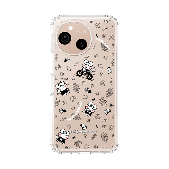 スリムプロテクションケース［ けろけろけろっぴ - 楽しいおさんぽ ］