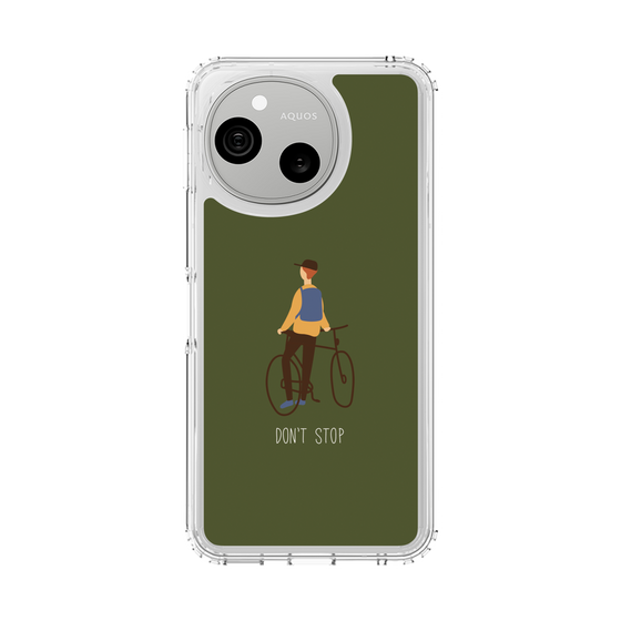 スリムプロテクションケース［ Dont stop - Green ］