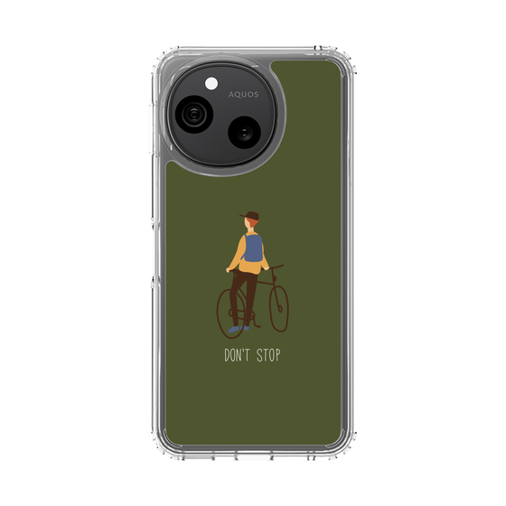 スリムプロテクションケース［ Dont stop - Green ］