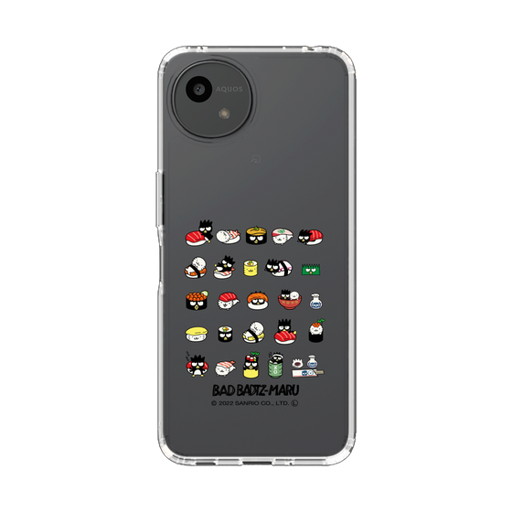 スリムプロテクションケース［ バッドばつ丸 - 寿司デザイン ］