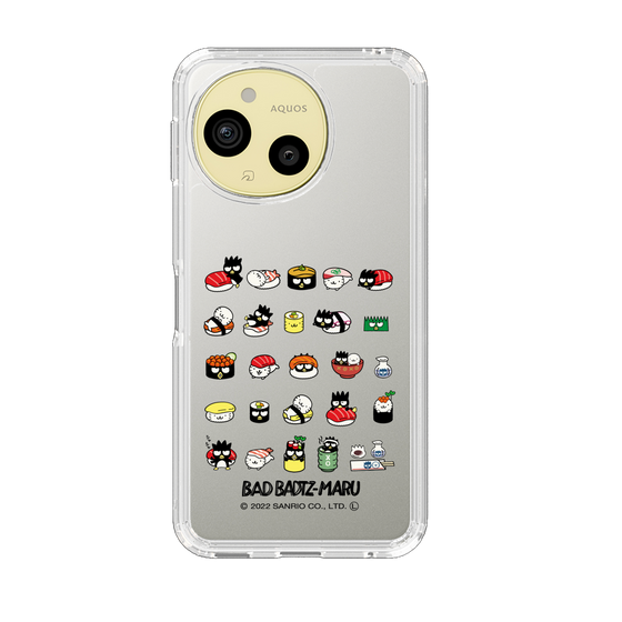 スリムプロテクションケース［ バッドばつ丸 - 寿司デザイン ］