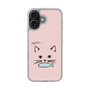 スリムプロテクションケース［ 食いしん坊なねこ - Pink ］
