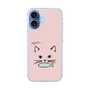 スリムプロテクションケース［ 食いしん坊なねこ - Pink ］