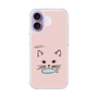 スリムプロテクションケース［ 食いしん坊なねこ - Pink ］