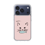 スリムプロテクションケース［ 食いしん坊なねこ - Pink ］