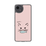 スリムプロテクションケース［ 食いしん坊なねこ - Pink ］