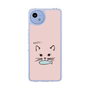 スリムプロテクションケース［ 食いしん坊なねこ - Pink ］