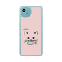 スリムプロテクションケース［ 食いしん坊なねこ - Pink ］