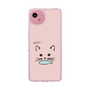 スリムプロテクションケース［ 食いしん坊なねこ - Pink ］