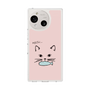 スリムプロテクションケース［ 食いしん坊なねこ - Pink ］