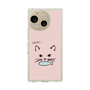 スリムプロテクションケース［ 食いしん坊なねこ - Pink ］