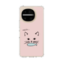 スリムプロテクションケース［ 食いしん坊なねこ - Pink ］