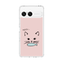 スリムプロテクションケース［ 食いしん坊なねこ - Pink ］