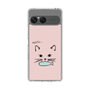スリムプロテクションケース［ 食いしん坊なねこ - Pink ］