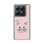 スリムプロテクションケース［ 食いしん坊なねこ - Pink ］
