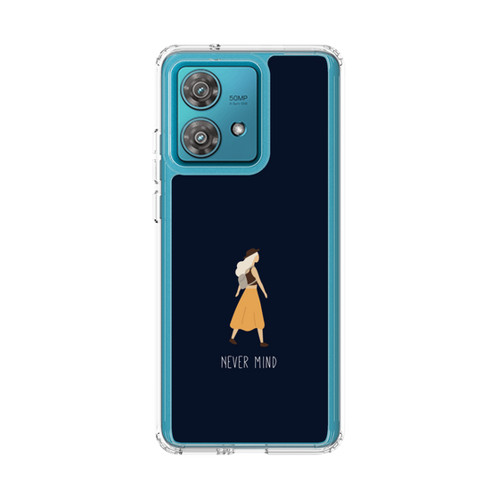 スリムプロテクションケース［ Never Mind - Navy ］