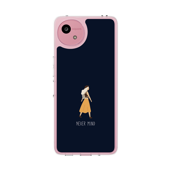 スリムプロテクションケース［ Never Mind - Navy ］