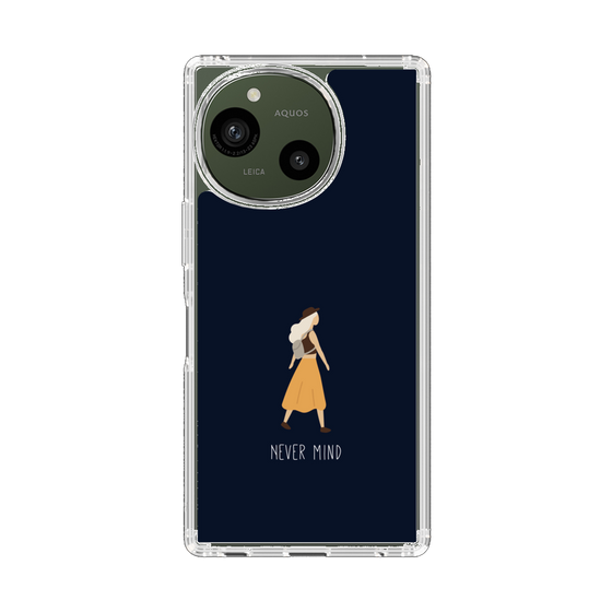 スリムプロテクションケース［ Never Mind - Navy ］