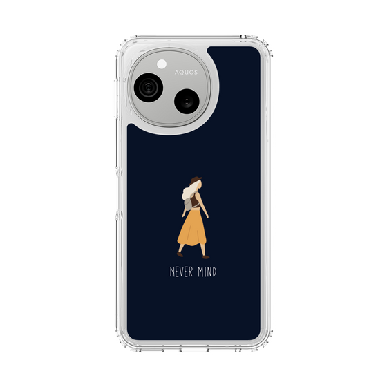 スリムプロテクションケース［ Never Mind - Navy ］