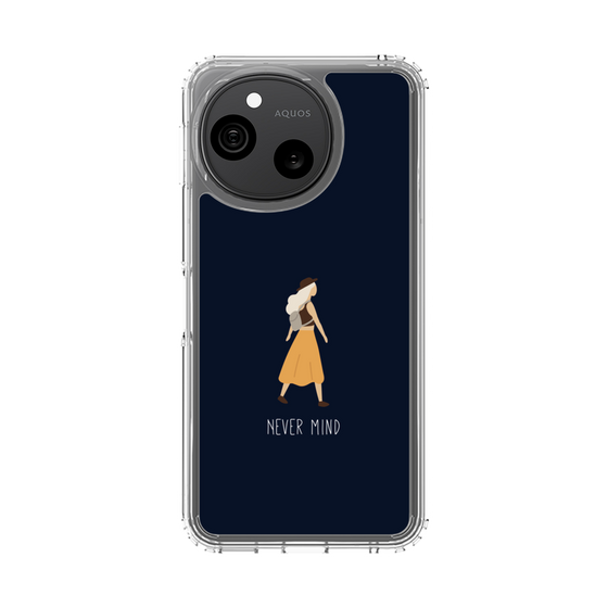スリムプロテクションケース［ Never Mind - Navy ］