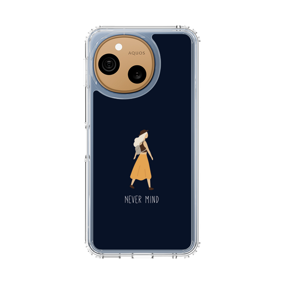 スリムプロテクションケース［ Never Mind - Navy ］