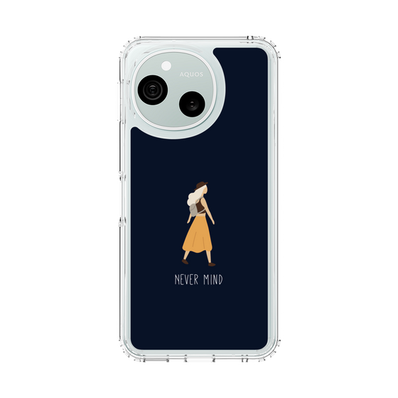 スリムプロテクションケース［ Never Mind - Navy ］