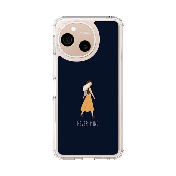 スリムプロテクションケース［ Never Mind - Navy ］