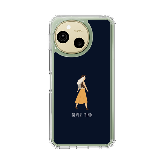 スリムプロテクションケース［ Never Mind - Navy ］