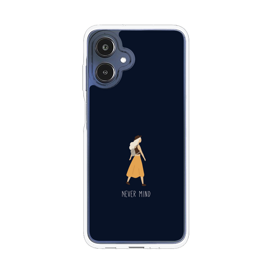 スリムプロテクションケース［ Never Mind - Navy ］