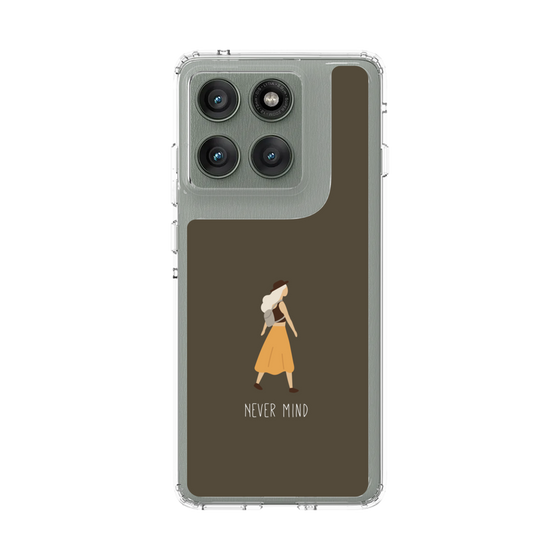 スリムプロテクションケース［ Never Mind - Brown ］