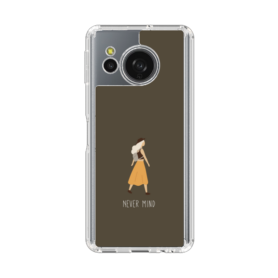 スリムプロテクションケース［ Never Mind - Brown ］